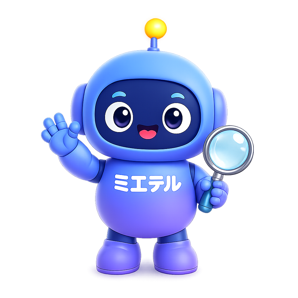 AIミエテルのマスコット・ミエテルくん